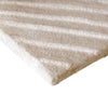 edge murano swirl hand tufted rug white