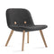 erik jorgensen eyes iconic lounge chair with wood legs | Foersom & Hiort-Lorenzen | ikonitaly