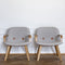 erik jorgensen eyes iconic lounge chair grey fabric wood legs | Foersom & Hiort-Lorenzen | ikonitaly