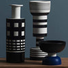 three ettore sottsass vases for bitossi