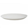 white piatto (dish) in clay part of the classici collection of kose milano | ikonitaly