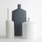 three vases of the asphalt collection by kose milano | ikonitaly