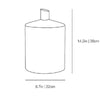 kose milano movimento large design vase data sheet | ikonitaly