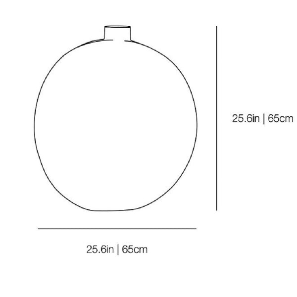 luna 65 vase of the luna collection by kose milano - data sheet | ikonitaly
