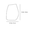 monolite grande big decor vase data sheet by kose milano | ikonitaly