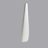 white monolite alto minimalist vase by kose milano | ikonitaly