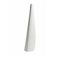 white monolite alto minimalist vase by kose milano | ikonitaly