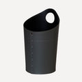 limac-design-ambrogio-wastepaper-basket-black | ikonitaly