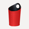 limac design ambrogio wastepaper bin red handmade
