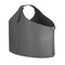 limac-design-bonded-leather-basket-grey | ikonitaly