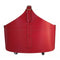 limac design fabia bonded leather basket red front | ikonitaly