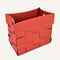    limac-design-lory-leather-magazine-rack-K10-red | ikonitaly
