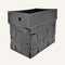 limac-design-lory-leather-magazine-rack-K14-black| ikonitaly