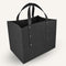    limac-design-maneghe-leather-firewood-holder-black | ikonitaly