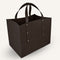    limac-design-maneghe-leather-firewood-holder-dark-brown | ikonitaly