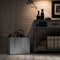    limac-design-maneghe-leather-firewood-holder-in-home | ikonitaly
