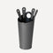 limac design nilar fireplace kit grey | ikonitaly