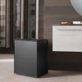limac-design-peter-black-laundry-hamper-in-home-bathroom | ikonitaly