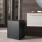 limac-design-peter-black-laundry-hamper-in-home-bathroom | ikonitaly