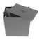    limac-design-peter-leather-laundry-hamper-grey-lid-open | ikonitaly
