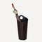 limac design pluvia leather umbrella stand dark brown