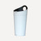 limac design pluvia leather umbrella stand white | ikonitaly