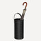 limac-design-regen-anthracite-leather-umbrella-holder-black  | ikonitaly