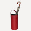 limac design regen home leather umbrella holder red