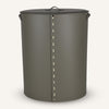 limac design ricky contemporary laundry hamper dove grey