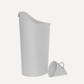 limac-design-sapir-white-leather-pellet-holder | ikonitaly