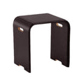 limac-design-sgaby-leather-stool-dark-brown | ikonitaly