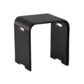 limac-design-sgaby-stool-leather-black | ikonitaly
