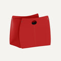 limac-design-vanda-leather-magazine-rack-hand-made-red | ikonitaly
