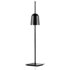 luceplan ascent table lamp black with base