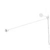 luceplan counterbalance minimalist white wall lamp