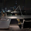 luceplan otto watt slim table lamp metal office skyscrapers