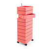 magis 360 10 drawer mobile container pink 1630c