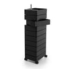 magis 360 10 drawers storage cabinet black 1764c