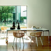 magis big will design table glossy aluminum frame