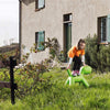 green magis puupy large child stool in garden