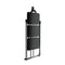 magis nuovastep folding step ladder black closed | ikonitaly