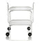 magis-transit-folding-trolley-cart-chrome-steel | ikonitaly