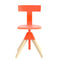 magis-tuffy-height-adjustable-swivel-chair-orange | ikonitaly