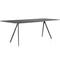 magis baguette 160x85cm table ardesia top | ikonitaly