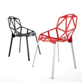 magis chair one (black, red) - designer kostantin grcic | shop online ikonitaly
