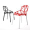 magis chair one (black, red) - designer kostantin grcic | shop online ikonitaly