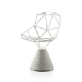 magis chair one concrete base white - designer kostantin grcic | shop online ikonitaly