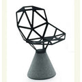 magis chair one concrete base black - designer kostantin grcic | shop online ikonitaly