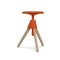 magis jerry swivel wood bar stool - ikonitaly