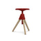 magis jerry swivel wood bar stool - ikonitaly